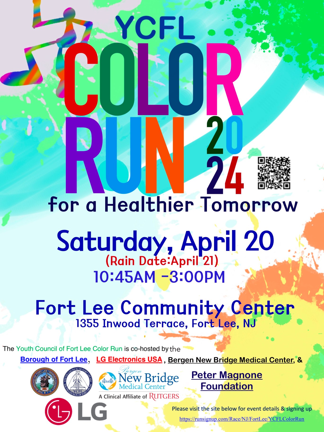 2024 YCFL COLOR RUN for A HEALTHIER TOMORROW – YCFL